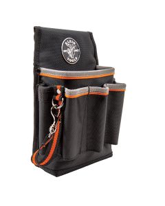 Klein Tools Tradesman Pro&trade; Tool Pouch, 15 Pockets, 11.5 x 4.5 x 10-Inch
