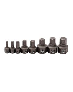 KDT81550 image(0) - GEARWRENCH 8 Piece Metric Hex Insert Bit Set for 6 & 12 Point Wrenches