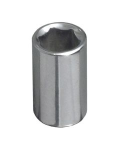 KLE65601 image(0) - Klein Tools 7/32-Inch Standard 6-Point Socket, 1/4-Inch Drive