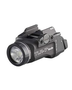 STL69401 image(0) - Streamlight TLR-7 X Sub (SIG SAUER P365/XL Closed Rail Systems*) - Includes Mounting Kit with Key, Multi-Tool, and (1) CR123A Lithium Battery Please Note: Does Not Fit the P365 XMACRO - Black