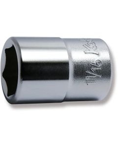 KKN4400A-11-16 image(0) - Ko-ken USA 4400A-11/16 1/2 Square Drive Socket 11/16 6 Point Length 37 mm