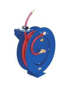 WLMM619 image(0) - Wilmar Corp. / Performance Tool 50' Auto Recoil Reel w/Hose