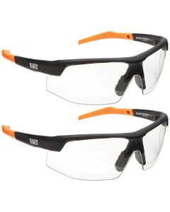 Klein Tools Professional Safety Glasses, Full Frame, Clear Lens