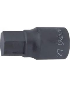 KKN8012M-80-36 image(0) - Ko-ken USA 8012M.80-36 1 Square Drive Bit Socket 36 mm Hex Length 80 mm