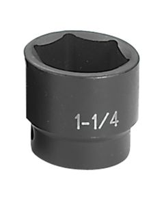 GRE2040R image(0) - Grey Pneumatic 1/2" Drive x 1-1/4" Standard Socket