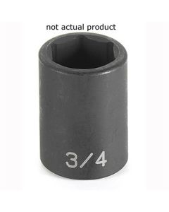 GRE2070R image(0) - Grey Pneumatic 1/2" Drive x 2-3/16" Standard Socket