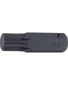 KKN107-16-M16 image(0) - Ko-ken USA 107.16-M16 16 mm Hex Drive Bit XZN M16 Triple Square Length 60 mm