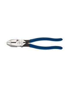 KLED213-9 image(0) - Klein Tools Lineman's Square Nose Pliers, 9-Inch