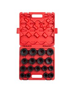 SUN4684 image(0) - SUNEX 17-Piece 3/4 in. Drive 6-Point Heavy