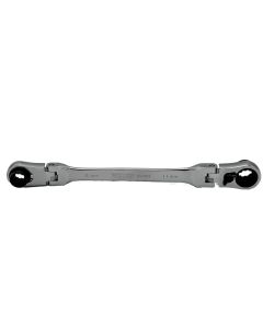 VIMDDF911 image(0) - VIM Tools 9X11 mm Double Deep Spline Flex Head Ratcheting Wrench