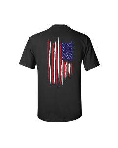 VIMAFSSBK-XXL image(0) - VIM Tools VIM AMERICAN FLAG STARS & STRIPES T SHIRT (BLACK) - XXL