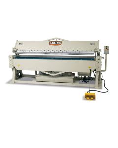 BLI1021004 image(0) - Baileigh BB-9612H - 220 Volt 3 Phase Heavy Duty Hydraulic Box and Pan Brake, 8' Length, 12 Gauge Mild Steel Capacity