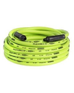 LEGHFZ3850YW2 image(0) - Legacy Manufacturing Flexzilla Air Hose, 3/8" x 50', 1/4" MNPT Fittings
