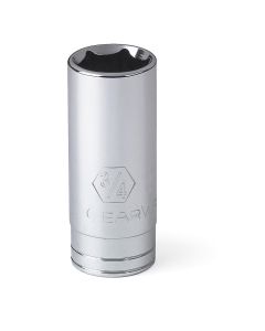 KDT80371 image(0) - GEARWRENCH 3/8 Inch Drive 6 Point Deep SAE Socket 3/4 Inch