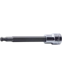 KKN3011M-160-8 image(0) - Ko-ken USA 3011M.160-8 3/8 Square Drive Bit Socket 8 mm BallPoint Hex Length 160 mm