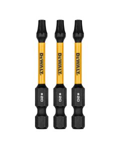 DWTDWAF2TX20IR3 image(0) - DEWALT ELITE SERIES 3PC 2.25IN BITS FOR T20