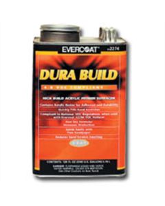 FIB2274 image(0) - Fibre glass Evercoat 102274 Fast Drying Dura Build Acrylic Primer, 1 gal Round Can, Gray, 1200 sq-ft/gal Coverage