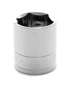 WLMW32030 image(0) - Wilmar Corp. / Performance Tool 1/2" Drive 15/16" 6pt Socket