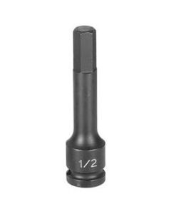 Grey Pneumatic 1/2" Drive x 9mm Hex Driver 4" Length