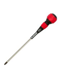 VES220P1150 image(0) - Vessel Tools No.220 Ball Grip Screwdriver PH1x150
