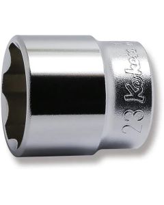 KKN3410M-23 image(0) - Ko-ken USA 3410M-23 3/8 Square Drive Socket 23 mm Surface Length 33 mm