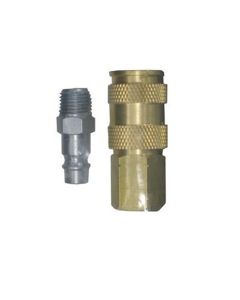 Milton Industries "V" Style Hi-Flow Coupler & Plug Combo