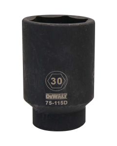 DWTDWMT75115OSP image(0) - DEWALT Dwmt 6Pt 1/2In Dr Dp Im Skt 30 Mm