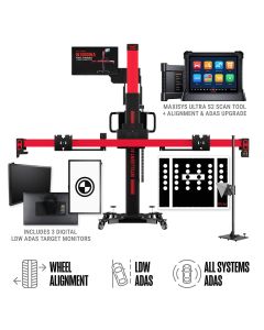 AULIA1000ASTDT image(0) - Autel MaxiSys IA1000 All-Systems Calibration System with MS Ultra S2 and Digital Targets