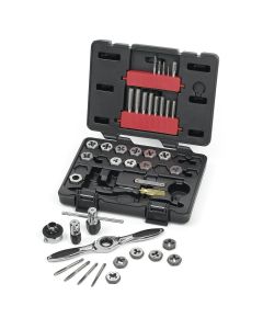 KDT3885 image(1) - GearWrench 42 Piece SAE Ratcheting Tap and Die Set