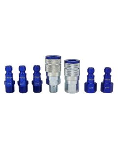 Milton Industries Kit, 7pc T style 1/4"