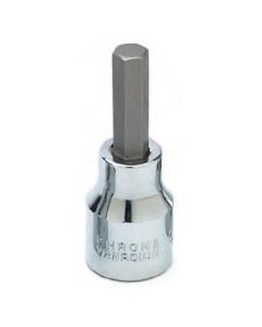 WLMW38879 image(0) - Wilmar Corp. / Performance Tool 3/8" Drive 1/4" Hex Bit Socket