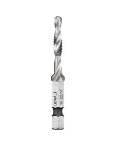 DWTDWADTQTR1032 image(0) - DEWALT Impact Ready 10-32 Unf Drill Tap, 1/4" Capacity