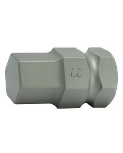 KKN107-32-22 image(0) - Ko-ken USA 107.32-22 32 mm Hex Drive Bit 22 mm Hex Length 60 mm