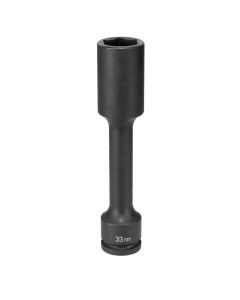 GRE3433MDL image(0) - Grey Pneumatic 3/4" Drive x 33mm Extra-Long  Socket