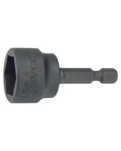 KKNBD016JE-13 image(0) - Ko-ken USA BD016JE-13 1/4 Hex Drive Anchor Bolt Socket 13 mm 6 Point 60 mm Plastic Stopper