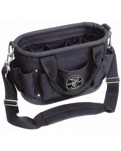 KLE58888 image(1) - Klein Tools 12 Pocket Tool Tote with Shoulder Strap
