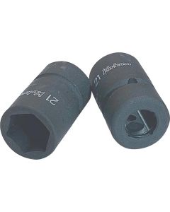 KKNNV14400-22 image(0) - Ko-ken USA NV14400-22 1/2 Square Drive Socket 22 mm 6 Point 54 mm Sleeve Drive