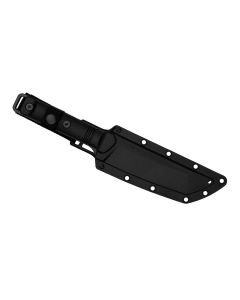 KER1088 image(1) - Kershaw Atreides Fixed Blade Tanto Field Knife with Removable Overmold Handle and Sheath System - Black