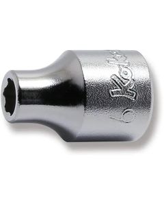 KKN3410M-6 image(0) - Ko-ken USA 3410M-6 3/8 Square Drive Socket 6 mm Surface Length 26 mm