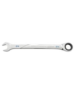 KDT86424 image(0) - GEARWRENCH 24mm 120XP Universal Spline XL Ratcheting Combination Wrench
