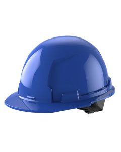 MLW48-73-1104 image(0) - Milwaukee Tool BOLT Blue Front Brim Hard Hat w/4pt Ratcheting Suspension (USA) - Type 1, Class E