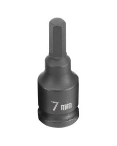 GRE1907M image(0) - Grey Pneumatic 3/8" Drive x 7mm Hex Driver