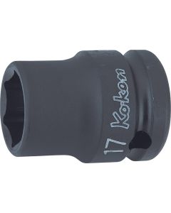 KKN14401M-30 image(0) - Ko-ken USA 14401M-30 1/2 Sq. Dr. Socket 30mm 6 point Length 42mm Thin walled
