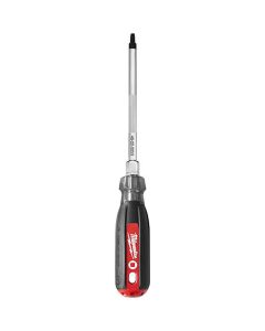 MLW48-22-2853 image(0) - Milwaukee Tool #3 Square - 6" Cushion Grip Screwdriver