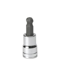 KDT80544 image(0) - GearWrench 3/8 Inch Drive Ball End Hex Bit SAE Socket 5/16 Inch