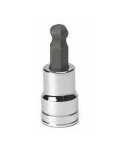 KDT82500 image(0) - GEARWRENCH 3/8 Inch Drive Ball End Hex Bit Metric Socket 4mm