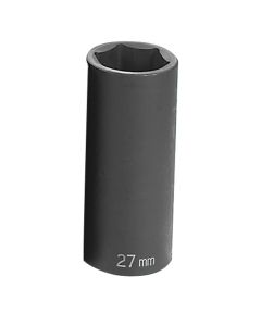 GRE2027MD image(1) - Grey Pneumatic 1/2" Drive x 27mm Deep Socket