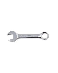 KTI41715 image(0) - K Tool International Wrench 15mm Combination Short 12 Point 15 Degree