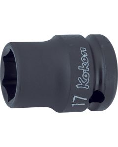 KKN14401M-8 image(0) - Ko-ken USA 14401M-8 1/2 Sq. Dr. Socket 8mm 6 point Length 38mm Thin walled