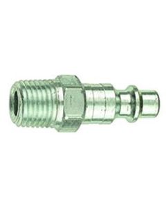 Amflo 1/4" Coupler Plug with 3/8" Male Threads I/M Industrial - Pack of 10